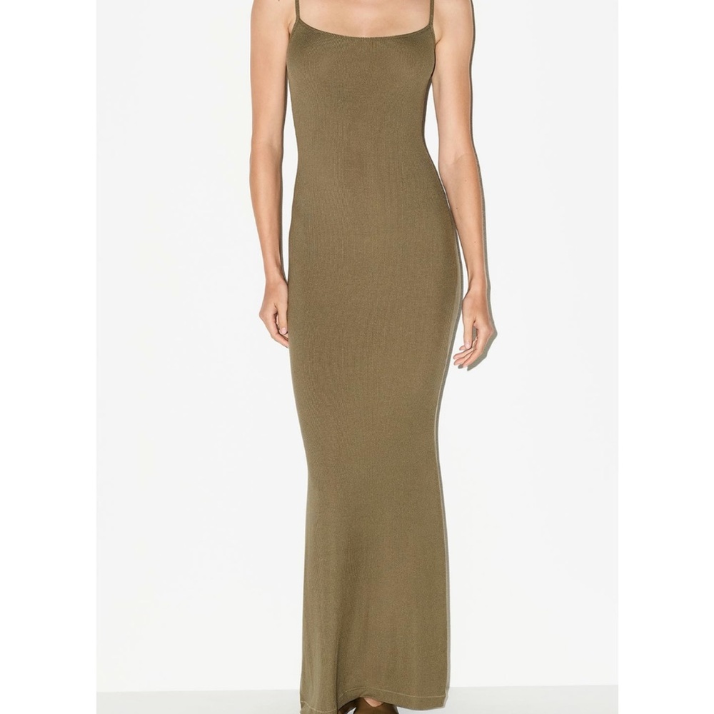 SKIMS Soft Lounge Long Slip Dress - Oak